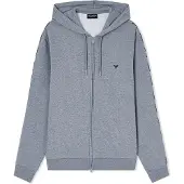 Emporio Armani Em000653_af18887 Full Zip Sweatshirt Gris M Homme