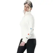 Henri Duvillard Pernelle 2 High Neck Sweater Blanc 38 Femme
