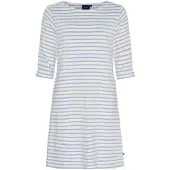 Sea Ranch Meriam 3/4 Sleeve Dress Blanc,Bleu 3XL Femme