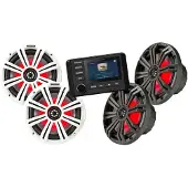 Kicker Kmc4 Dual Pack 6.5´´ Speaker Argenté