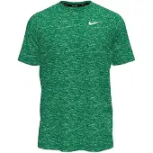 Nike Hydroguard Heather Essential Short Sleeve T-shirt Vert L Homme
