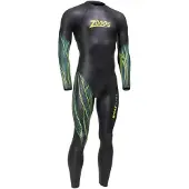 Zoggs Hypex Ultra Rz Long Sleeve Neoprene Wetsuit Noir L Homme