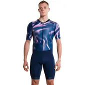 Zone3 Activate+ Neoprene Short Sleeve Wetsuit Bleu 2XL Homme
