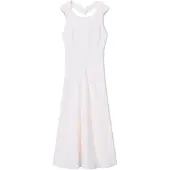 Armani Exchange Xw001824_af16125 Sleeveless Dress Blanc 40 Femme