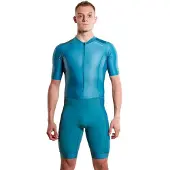 Zone3 Activate+ Neoprene Short Sleeve Wetsuit Bleu M Homme