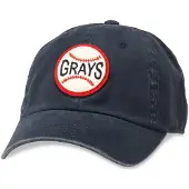 American Needle Homestead Grays Cap Gris