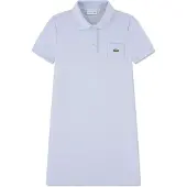 Lacoste Kids 347066 Short Sleeve Dress Bleu 4 Years Fille