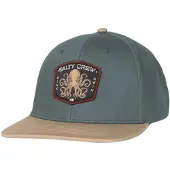 Salty Crew Tako Club Snapback Cap Gris Garçon