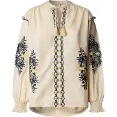 Pepe Jeans pour femme. PL3051425 Chemisier beige Beliza (S), Casuel, Coton, Manche longue