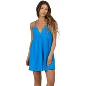 Salty Crew Charter Sleeveless Short Dress Bleu XS Femme