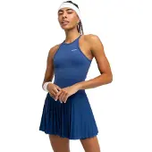 Siroko Slam Sleeveless Dress Bleu XS Femme