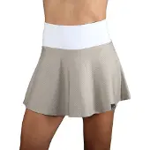 Endless Lux Ii Skirt Beige M Femme