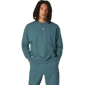 Asics Fleece Relaxed Sweatshirt Bleu M Homme