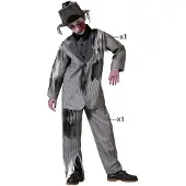 Atosa Halloween Boyfriend Kids Costume Gris 5-6 Years Enfants