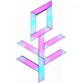 BOT Applique murale intelligente LED Tuya square 9 parts