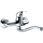 KFA Robinet de cuisine Baryt mural chrome (550-910-00)