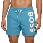 BOSS pour homme. 50514502 Maillot de bain turquoise à séchage rapide (XL), Beachwear, Polyester