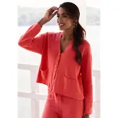 Elbsand Cardigan rouge vif