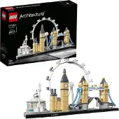 LEGO Architecture 21034 Londres, 468 pièces, 12+ ans, Mixte, Marron