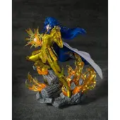 Tamashii Nations Saint Seiya Gemini Saga Figuarts Zero Metallic Touch Pvc 21 Cm Figure Doré