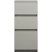 Burgbad Lin20 Armoire basse, 3 tiroirs, 400x407x870mm, USIW040F5352