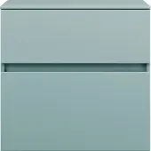 Burgbad Lin20 Armoire basse, 2 tiroirs, 600x487x580mm, USIS060F5395