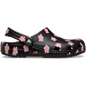 Crocs Classic Flower Clogs Noir EU 27-28 Enfants