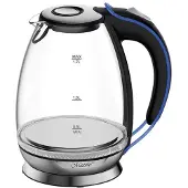 Maestro Bouilloire électrique MR-054 avec éclairage. Verre 1,7 L