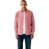 Levi's Sunset Long Sleeve Shirt Rose 2XL Homme