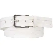 BOSS Vered Sz35 10226465 Belt Blanc 90 cm Homme