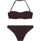 Emporio Armani Ew000787_af20241 Bandeau Bikini Marron M Femme