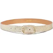 Salsa Jeans 21010997 Belt Blanc 85 cm Femme