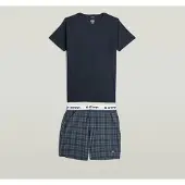G-Star D29403-01 Short Sleeve Pyjama Bleu L Homme