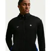 Nike Veste de survêtement 'SHOX' bleu / noir / blanc