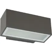 SU-MA Applique murale extérieure 1xE27 gris foncé IP54 ZN-K100