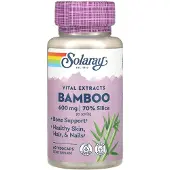 Solaray Bamboo 300mgr 60 Units Blanc,Rose