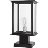 Ks Verlichting Lampe à piédestal moderne Capital Noir