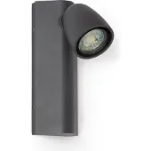 LEDKIA Applique Murale Extérieur Aluminium Abel Gris Foncé