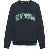 Superdry Sweat-shirt crème / marine / émeraude