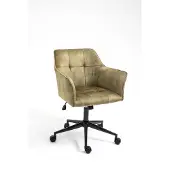 WOLF-Möbel SEBA Office chaise Kipper olive