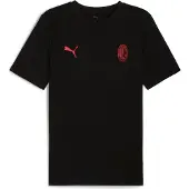 Puma Hommes, T-shirt de sport, Thé ACM FtblESS (XL), Noir, Rouge, XL