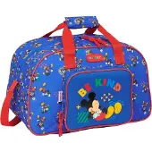 Safta Mickey Mouse 22l 40x24x23 Cm Bag Bleu Enfants