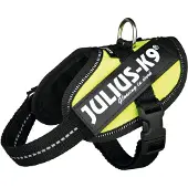 Julius-K9 IDC Powergeschirr Baby 2/Mini-Mini/Mini 33–45 cm/18 mm vert fluo