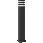 vidaXL Lampe d'allée noire 80 cm aluminium