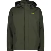 CMP MAN Veste à boutons-pression et capuche vert olive (E319) 56