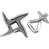Westmark Couteau pour hachoir à viande, Mixer + Couper : accessoires, Argent