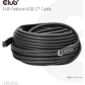 Club 3D CAC-2580 Club3D USB-C AOC-Kabel 8K/ 10Gbps/ 60W 15m St/St