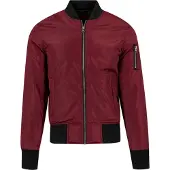 Urban Classics Veste mi-saison bleu marine / bordeaux