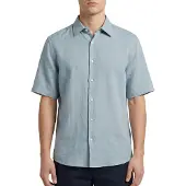 BOSS Rash 2 10267858 01 Short Sleeve Shirt Bleu M Homme