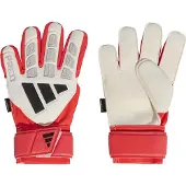 Adidas Predator Match Fingersave Junior Goalkeeper Gloves Blanc 5 Enfants